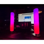 USB Sound Sync Ambient Dimmable Bar Lights- 2 τεμάχια