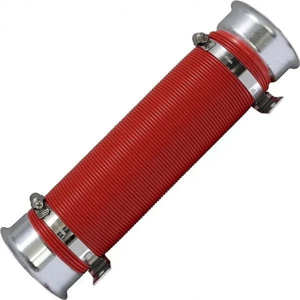 Turbo Multi-Flexible Σωλήνας Εισαγωγής Κρύου Αέρα 75mm Κόκκινο