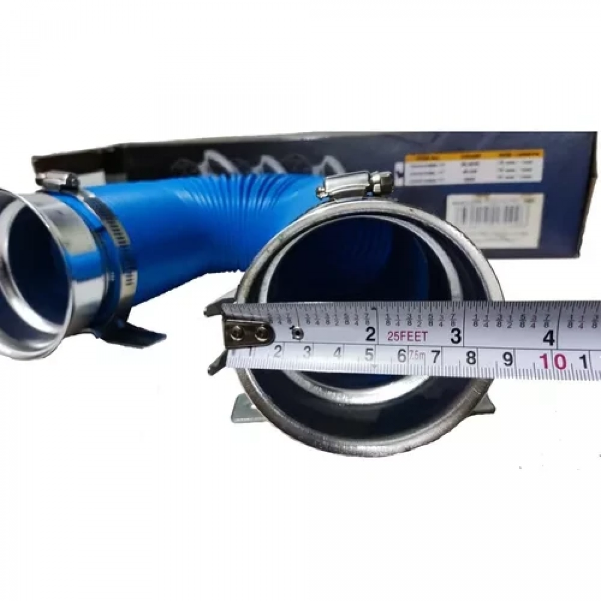 Turbo Multi-Flexible Σωλήνας Εισαγωγής Κρύου Αέρα 75mm Μπλε