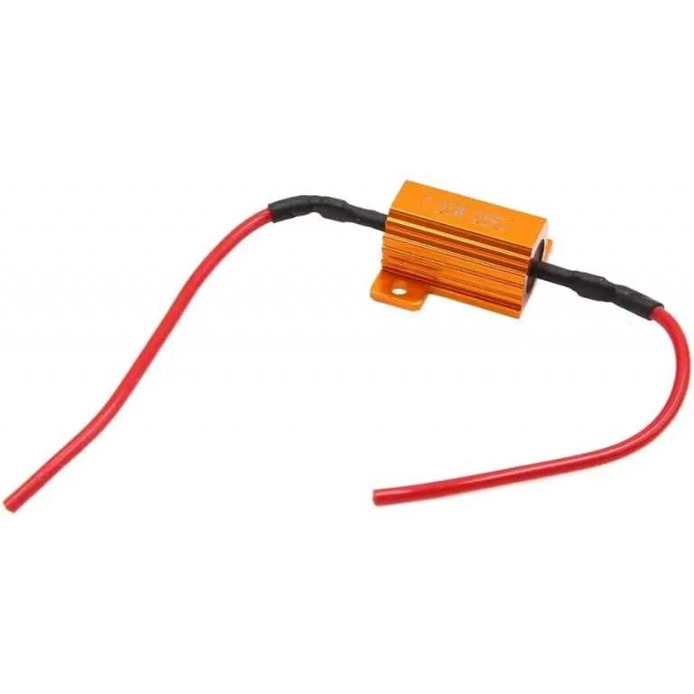 Αντιστάσεις RX24 25W 25RJ 2τμχ OEM Πορτοκαλί