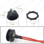Carsun Ψηφιακό Βολτόμετρο Αυτοκινήτου 5-30V 28x26mm FC4-30V DC
