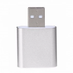 Εξωτερική Κάρτα Ήχου USB Type A 2.0 - Ασημί