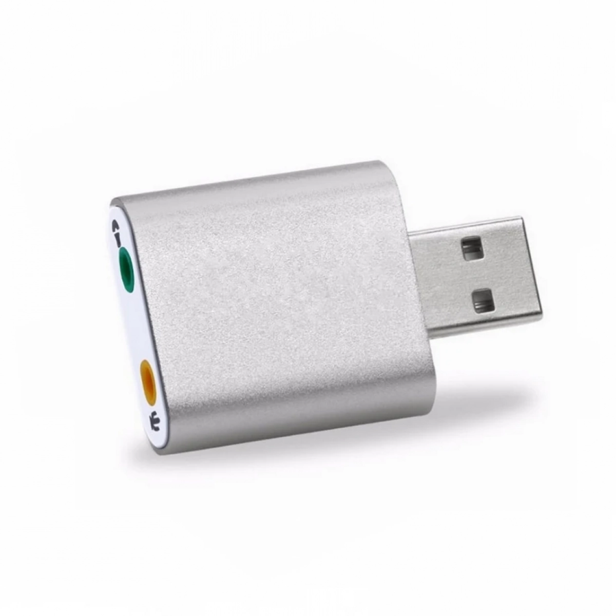 Εξωτερική Κάρτα Ήχου USB Type A 2.0 - Ασημί