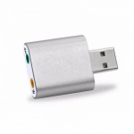 Εξωτερική Κάρτα Ήχου USB Type A 2.0 - Ασημί