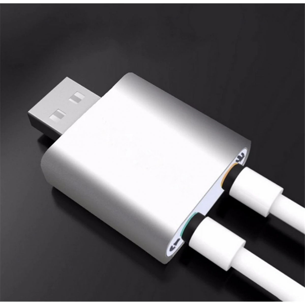 Εξωτερική Κάρτα Ήχου USB Type A 2.0 - Ασημί