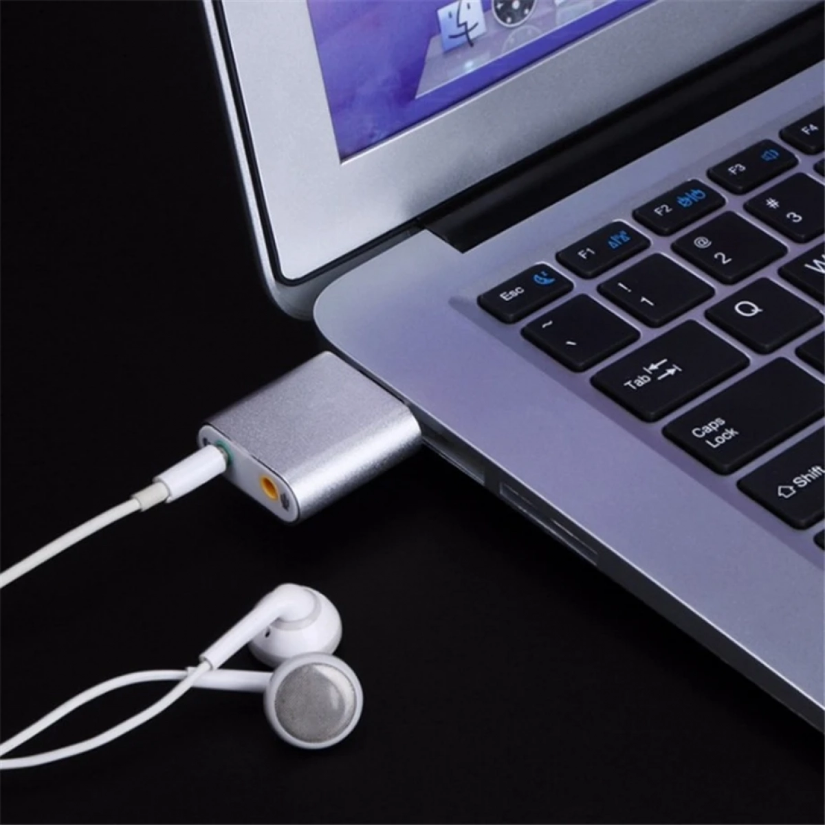 Εξωτερική Κάρτα Ήχου USB Type A 2.0 - Ασημί