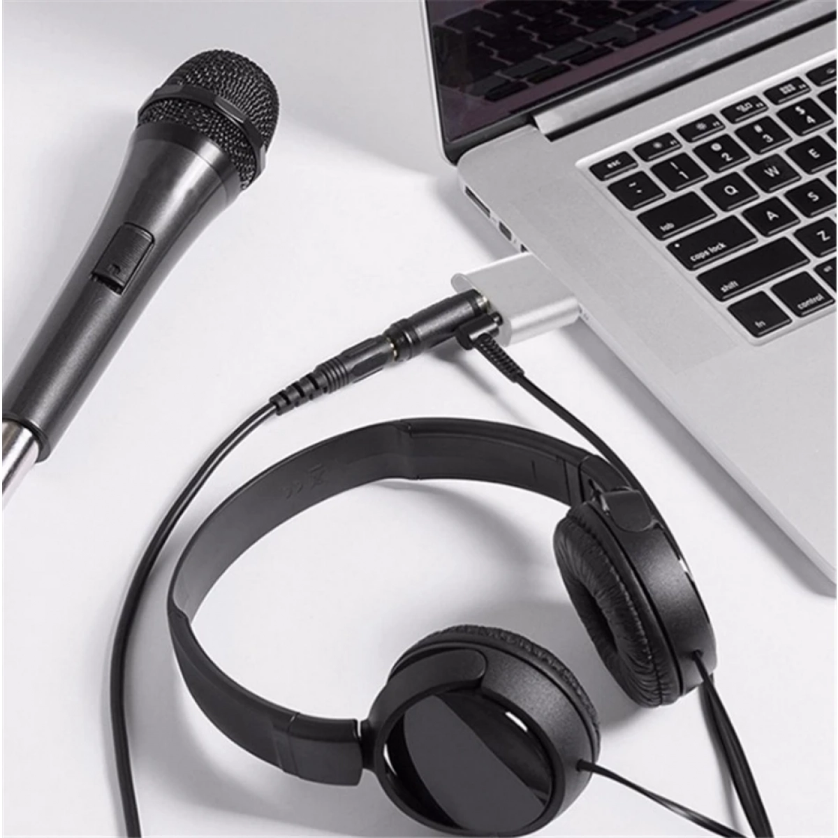 Εξωτερική Κάρτα Ήχου USB Type A 2.0 - Ασημί