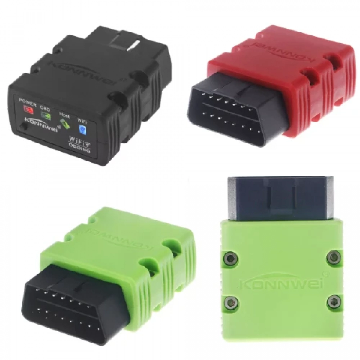 Διαγνωστικό αυτοκινήτου Konnwei OBD II Bluetooth KW902 πράσινο - Image 4