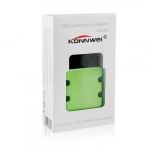 Διαγνωστικό αυτοκινήτου Konnwei OBD II Bluetooth KW902 πράσινο
