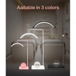 Επιδαπέδιο Φωτιστικό Led 36W Half Moon Με Τηλεκοντρόλ HD-M6X - Ροζ