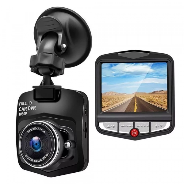 Κάμερα αυτοκινήτου Widescreen Camera 1080p 2.4″ Full HD - Μαύρη