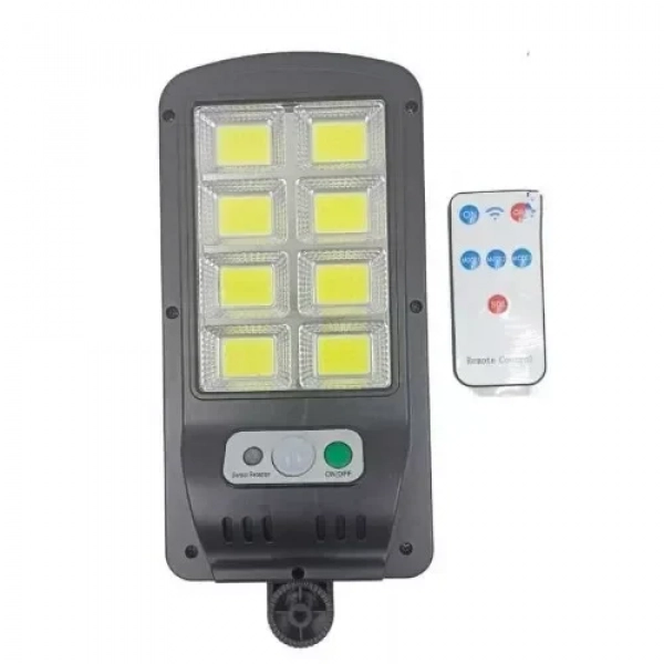 JORTAN Ηλιακός Προβολέας Δρόμου 8 COB 400W Αισθητήρας κίνησης IP65