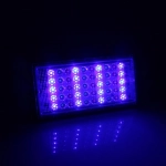 LED Αδιάβροχος προβολέας super slim RGB 220V 50W 4500LM IP66 με τηλεχειριστήριο μαύρος ΟΕΜ