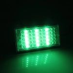 LED Αδιάβροχος προβολέας super slim RGB 220V 50W 4500LM IP66 με τηλεχειριστήριο μαύρος ΟΕΜ