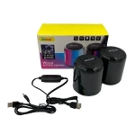 Ασύρματο φορητό ηχείο Wireless V5.0 Andowl Q-YX222 σε χρώμα μαύρο