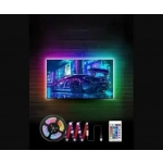 Αδιάβροχη ταινία LED τροφοδοσίας USB (5V) RGB μήκους 5m και 6 LED ανά μέτρο με τηλεχειριστήριο Andowl Q-DT50 - Image 7
