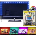 Αδιάβροχη ταινία LED τροφοδοσίας USB RGB μήκους 2m και με τηλεχειριστήριο Andowl Q-DT20 - Image 6