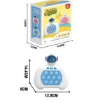 Αγχολυτικό παιχνίδι χειρός Bubble Stress Toy λευκό - μπλε - Image 2