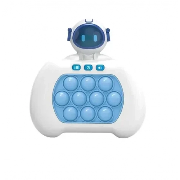 Αγχολυτικό παιχνίδι χειρός Bubble Stress Toy λευκό - μπλε