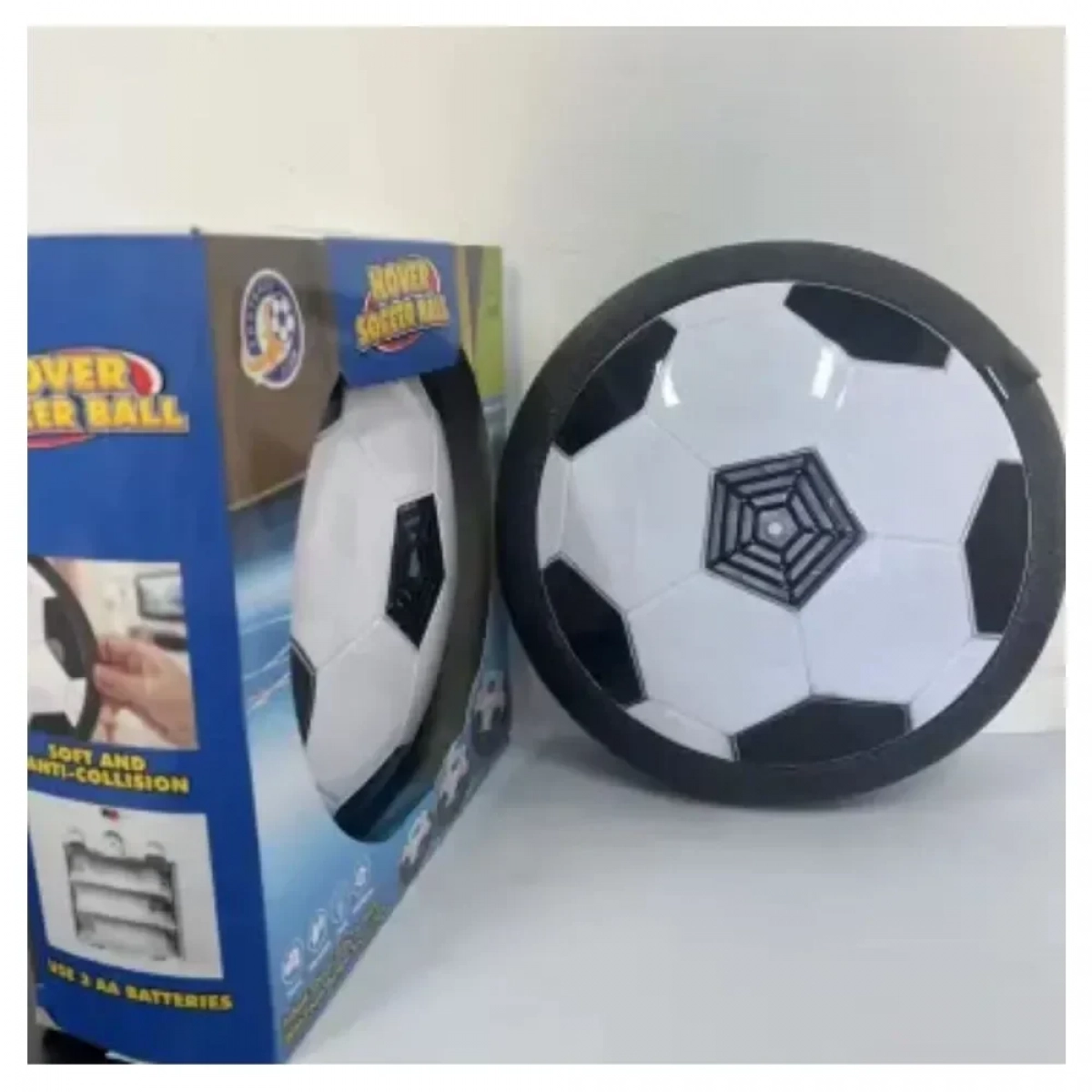 Αιωρούμενη Μπάλα Ποδοσφαίρου Hover Ball με Πολύχρωμο LED Φωτισμό - Photo3