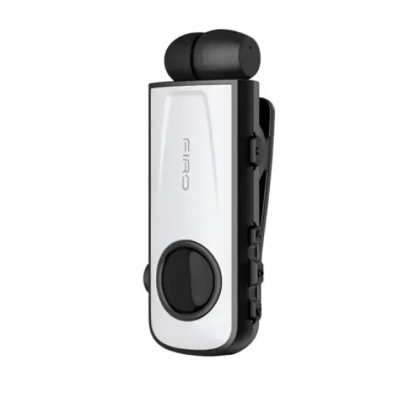 Ακουστικό πέτου In-ear Bluetooth Handsfree Firo H17 - λευκό