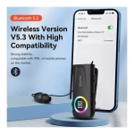 Ακουστικό πέτου In-ear Bluetooth Handsfree Firo H17 - μαύρο - Photo6