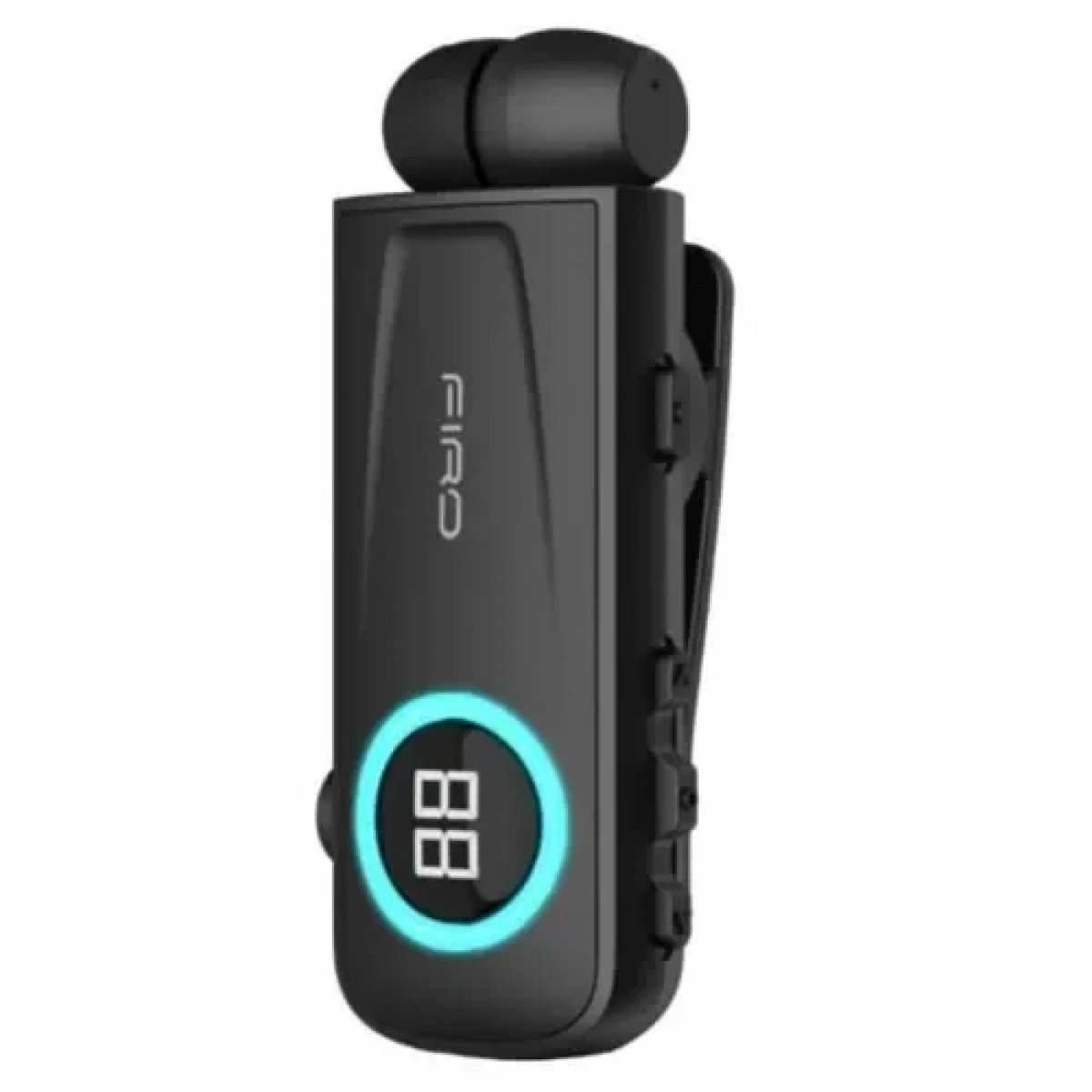 Ακουστικό πέτου In-ear Bluetooth Handsfree Firo H17 - μαύρο - Image 2
