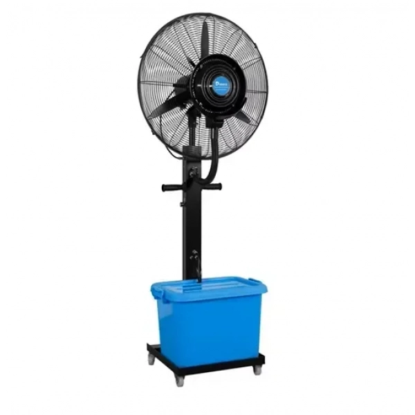 Ανεμιστήρας δαπέδου με ψεκασμό νερού 220V 260W - μπλε
