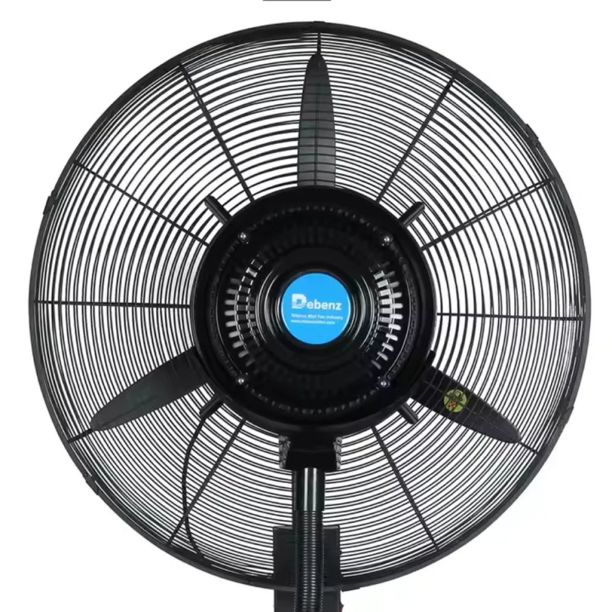 Ανεμιστήρας δαπέδου με ψεκασμό νερού 220V 260W - μαύρο