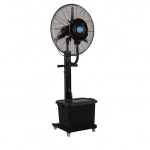 Ανεμιστήρας δαπέδου με ψεκασμό νερού 220V 260W - μαύρο