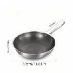 Αντικολλητικό Τηγάνι Inox 30cm - Photo1