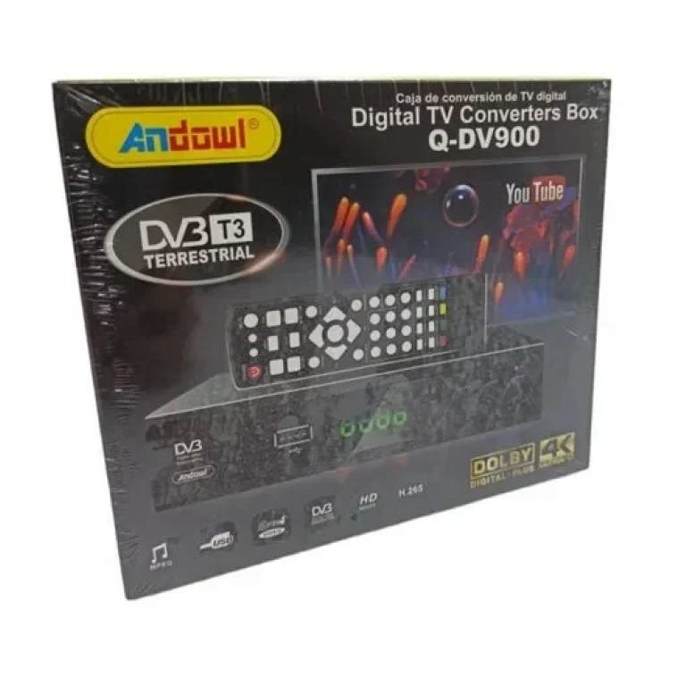 Αποκωδικοποιητής 4K ULTRA HD ANDOWL Q-DV900
