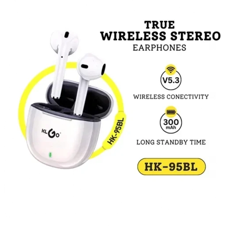 Ασύρματα ακουστικά Bluetooth KLGO HK-95BL λευκό