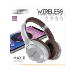 Ασύρματα ακουστικά Bluetooth με 8 ώρες λειτουργίας Andowl MAX11 - ασημί