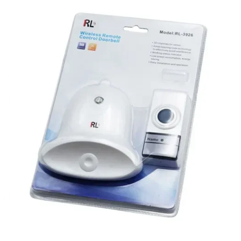 Ασύρματο κουδούνι πόρτας RL-3926 λευκό