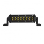 Μπάρα αυτοκινήτου 16LED 6D COB λευκού φωτισμού 48W 12V 6500K 5400LM IP65 OEM – μαύρο