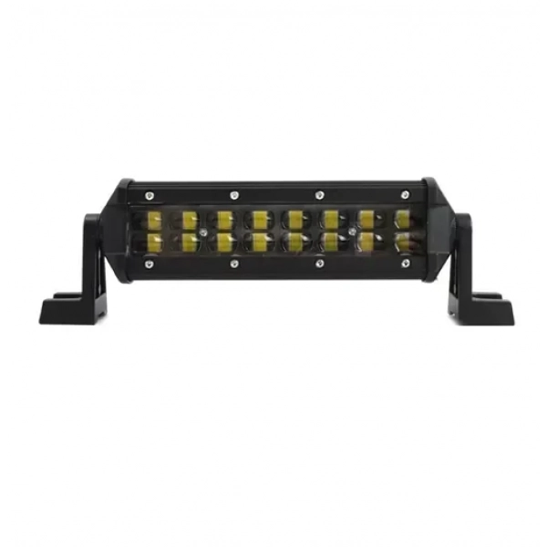 Μπάρα αυτοκινήτου 16LED 6D COB λευκού φωτισμού 48W 12V 6500K 5400LM IP65 OEM – μαύρο