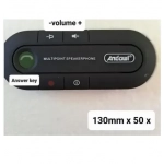 Bluetooth HandsFree αυτοκινήτου με σύστημα Multipoint Andowl Q-324 - Image 2