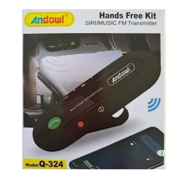 Bluetooth HandsFree αυτοκινήτου με σύστημα Multipoint Andowl Q-324