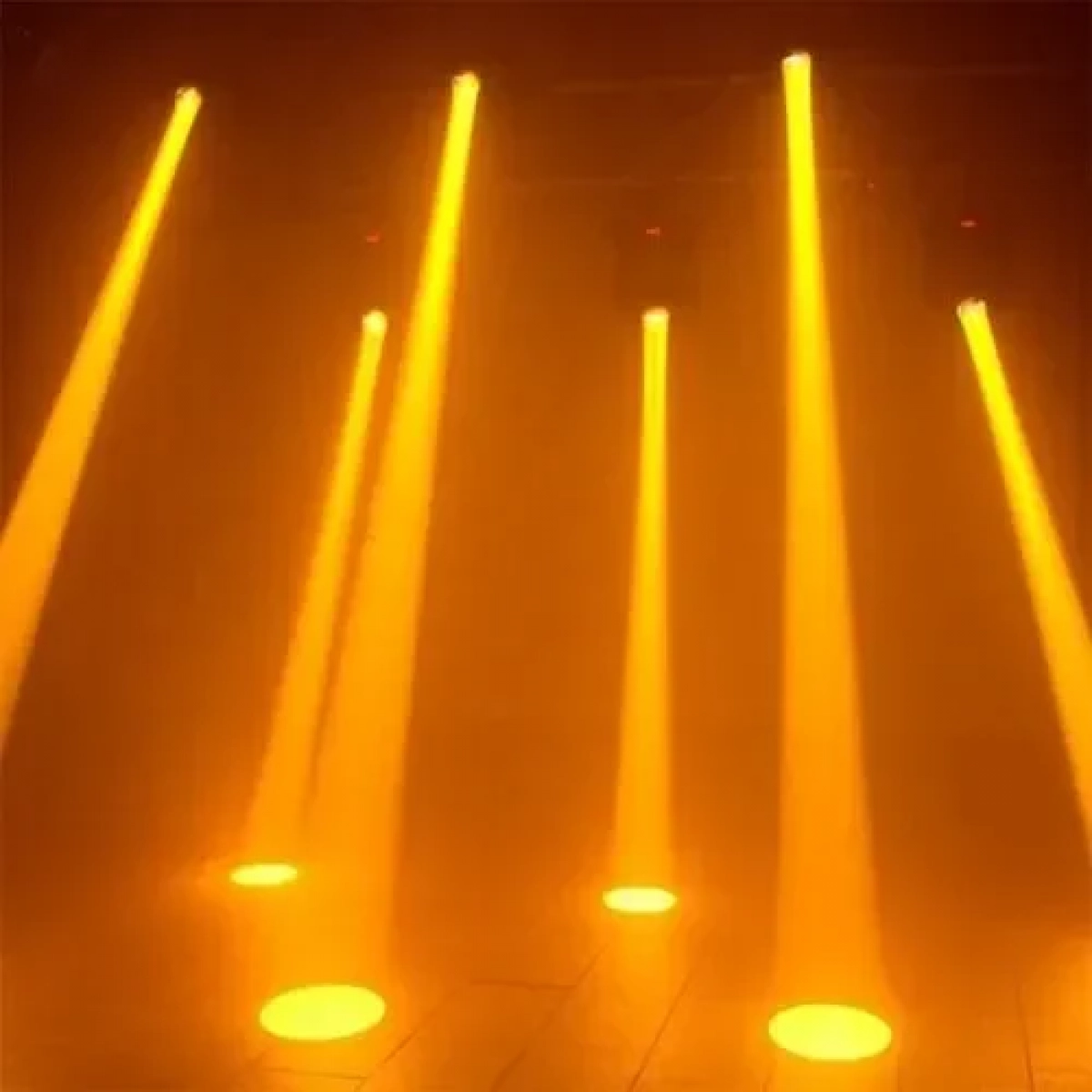 Έγχρωμος περιστρεφόμενος προβολέας LED RGB για party 100W - μαύρο - Image 4