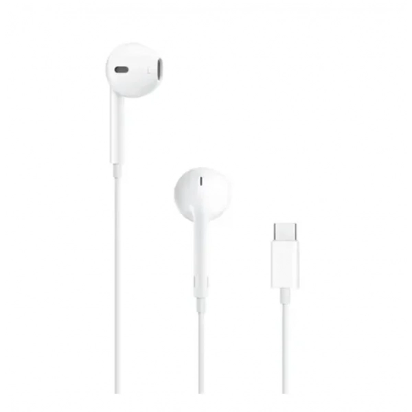 Ενσύρματα ακουστικά EarPods με βύσμα Type-C Treqa - λευκό