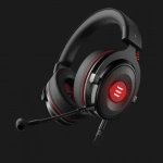 Ενσύρματα Gaming ακουστικά με μικρόφωνο και με σύνδεση 3.5mm / USB Eksa E900 Pro μαύρα - Image 2