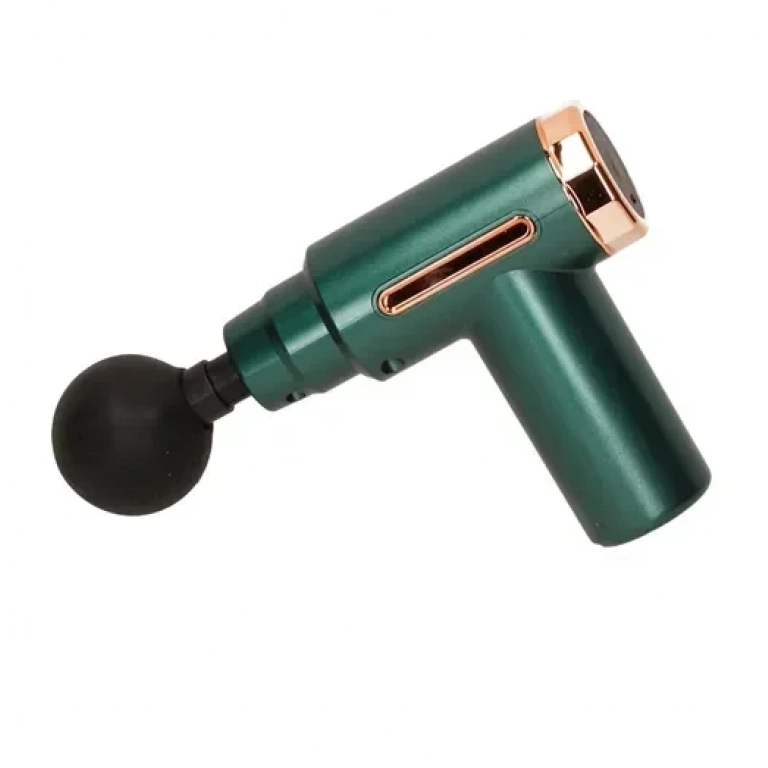 Επαγγελματική συσκευή μασάζ για το σώμα 20W Muscle Massager Gun MGE-006 - πράσινο