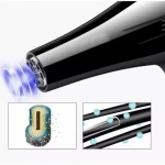 Επαγγελματικό πιστολάκι μαλλιών 2100W Andowl Q-F660 μωβ - Image 2