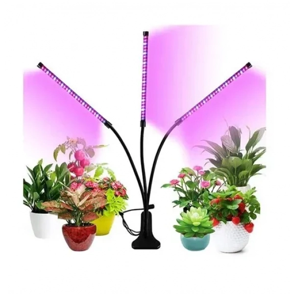 Επιτραπέζιο Grow Light με 3 λάμπες 360° και 80 LED SP-101