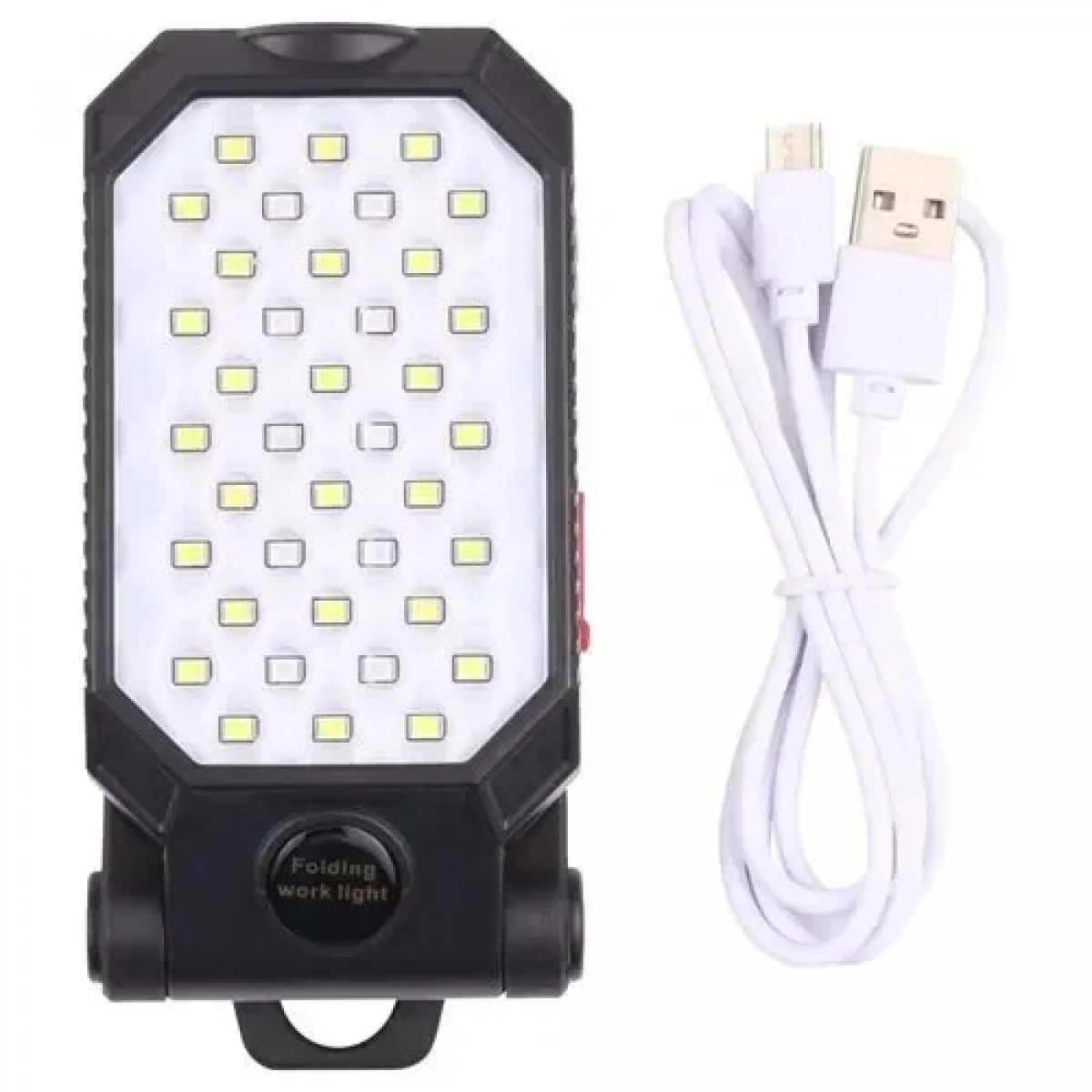 Φακός εργασίας/έκτακτης ανάγκης/camping LED W599B μαύρο - Image 3