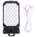 Φακός εργασίας/έκτακτης ανάγκης/camping LED W599B μαύρο - Image 3