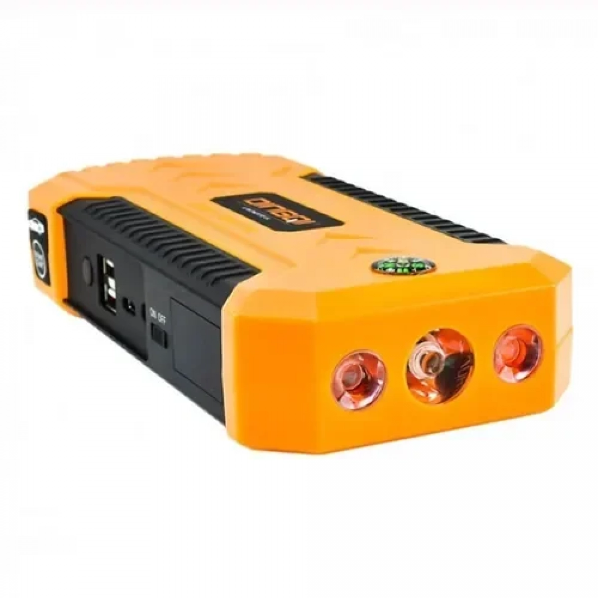 Φορητός εκκινητής μπαταρίας αυτοκινήτου 12V 12000mAh DINGQI 70060101 πορτοκαλί - Image 3