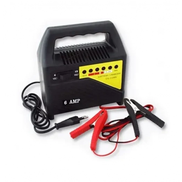Φορτιστής μπαταρίας – Battery Charger 6/12V 6A JG369