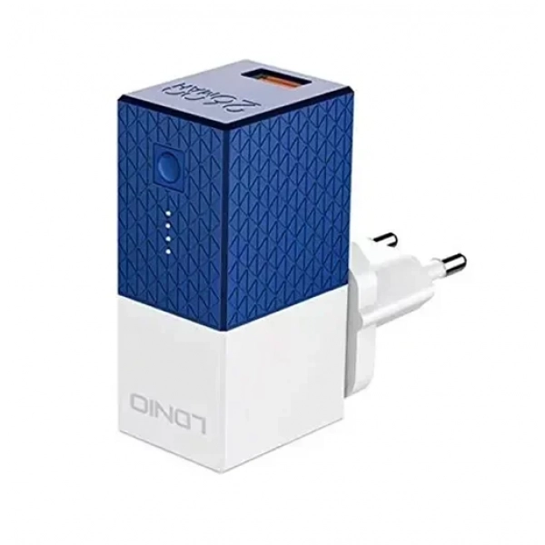 Φορτιστής & Power Bank 2600mAh Ldnio PA307 - μπλε